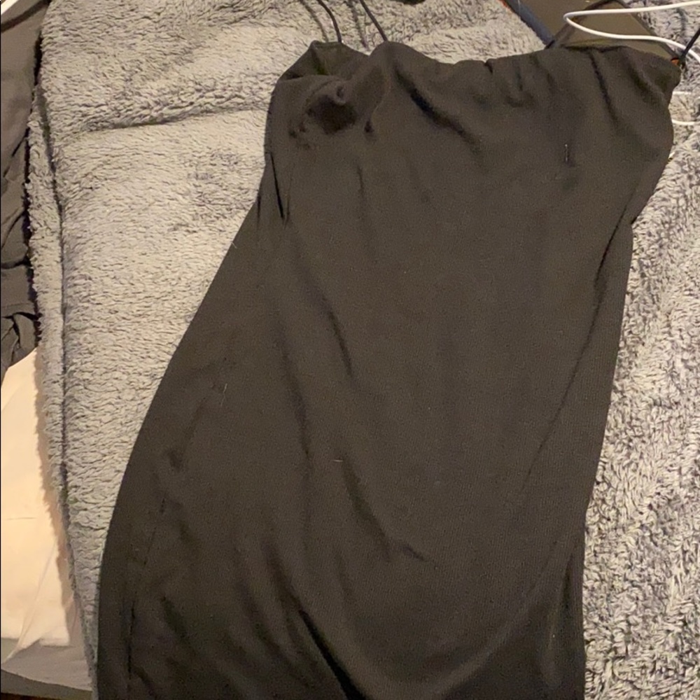 Body con black dress
